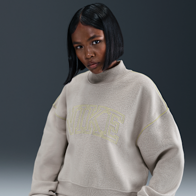 Nike Sportswear Phoenix Fleece Women's Mock-Neck Sweatshirt. Nike.com